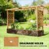 Wooden Planter Box,Trellis Planter,Raised Garden Bed - Image 6