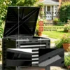 Fertile Soil Aerating Box,Outdoor Large Capacity Composter,Garden Compost Bin - Image 4