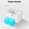 U8Pro Aerospace Grade Vacuum Insulated Cooler, 30QT, Camping Coolers with Beipcm, Keep 10 Days, Ideal Choice for Camping, Exploration and Sports Events - Image 4