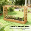 Wooden Planter Box,Trellis Planter,Raised Garden Bed - Image 5
