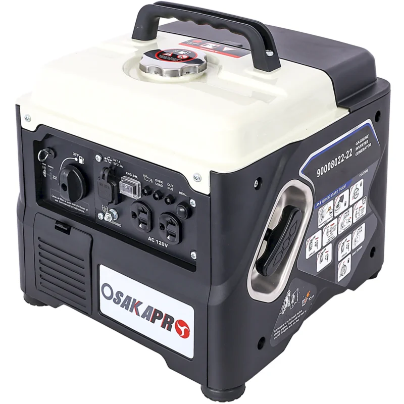 Portable Inverter Generator,1200W ultra-quiet gas engine, EPA Compliant, Eco-Mode Feature, Ultra Lightweight for Backup Home Use & Camping  - Image 5