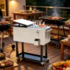 Outdoor Drink Cooler Cart,Mobile Cooling Bins,Ice Chest - Image 10