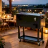 Outdoor Drink Cooler Cart,Mobile Cooling Bins,Ice Chest - Image 2