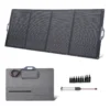 400W Foldable Solar Panel, 24% High-Efficiency Portable Monocrystalline Solar Panel Charger with MC4 Output & 10-in-1 DC Adapter, IP67 Waterproof for Power Stations, Camping, Hiking Trips