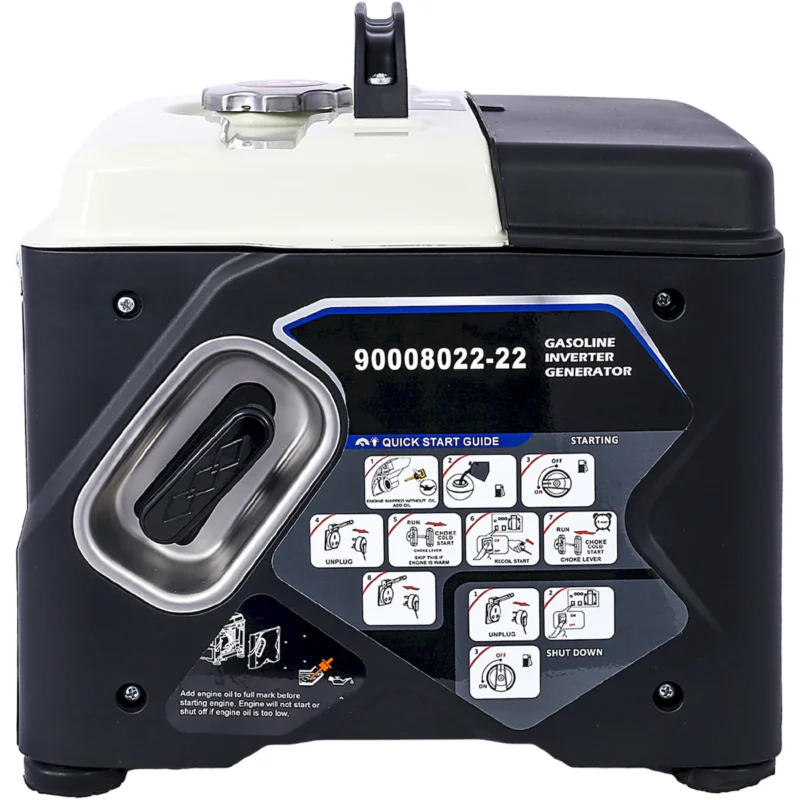 Portable Inverter Generator,1200W ultra-quiet gas engine, EPA Compliant, Eco-Mode Feature, Ultra Lightweight for Backup Home Use & Camping  - Image 4