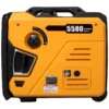 Super quiet Inverter Generator 5.5KW portable generator electric&remote start, foldable handle with wheels, 224cc 4 stroke EPA compliant  - Image 11