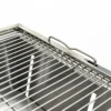 Folded portable BBQ outdoor charcoal barbecue set for picnic patio camping - Image 2