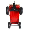 outdoor sport wagon tools cart wooden side panels air tires Wagon (red) - Image 18