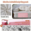 104" Boneless sofa,Sectional Compressed Couch with Chaise, Deep Seat Modular Sectional Sofa Chenille Memory Foam Sofa Boneless Couches for Living Room Bedroom, No Assembly Required - Image 10