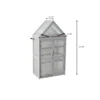 Mini Greenhouse Kit - Outdoor Plant Stand, Small Green House, Plant Stand Indoor, Green Houses for Outside, Indoor Garden & Patio Accessories Indoor Greenhouse, Tiered Plant Stand - Image 13