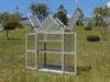 Mini Greenhouse Kit - Outdoor Plant Stand, Small Green House, Plant Stand Indoor, Green Houses for Outside, Indoor Garden & Patio Accessories Indoor Greenhouse, Tiered Plant Stand - Image 2