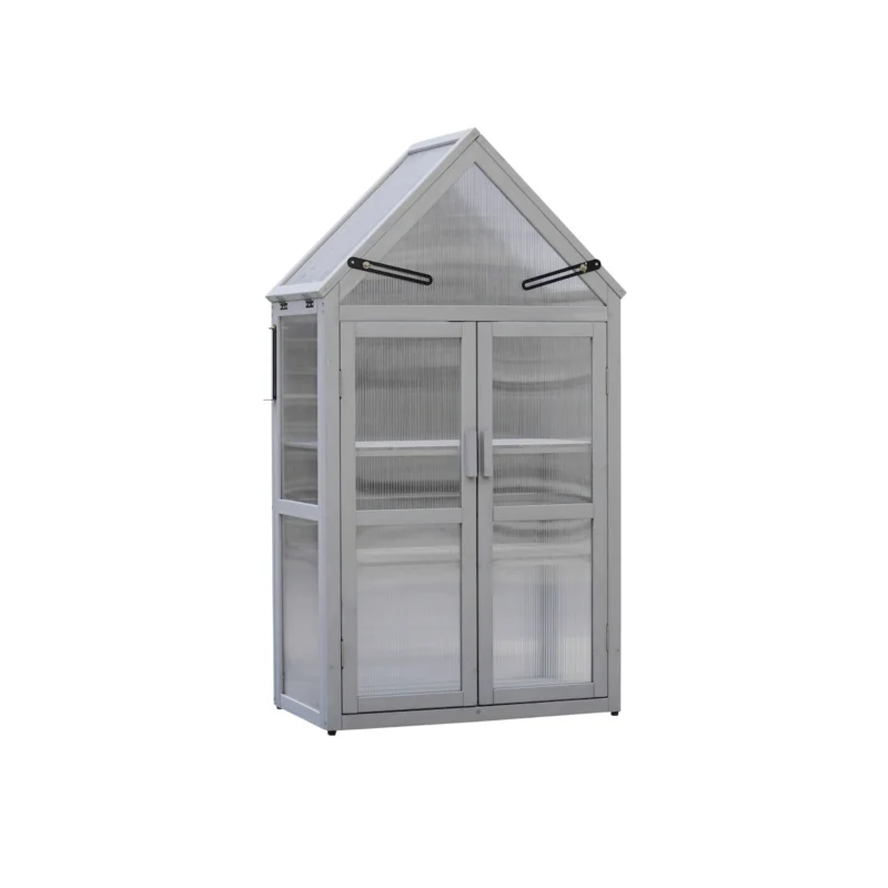 Mini Greenhouse Kit - Outdoor Plant Stand, Small Green House, Plant Stand Indoor, Green Houses for Outside, Indoor Garden & Patio Accessories Indoor Greenhouse, Tiered Plant Stand - Image 9