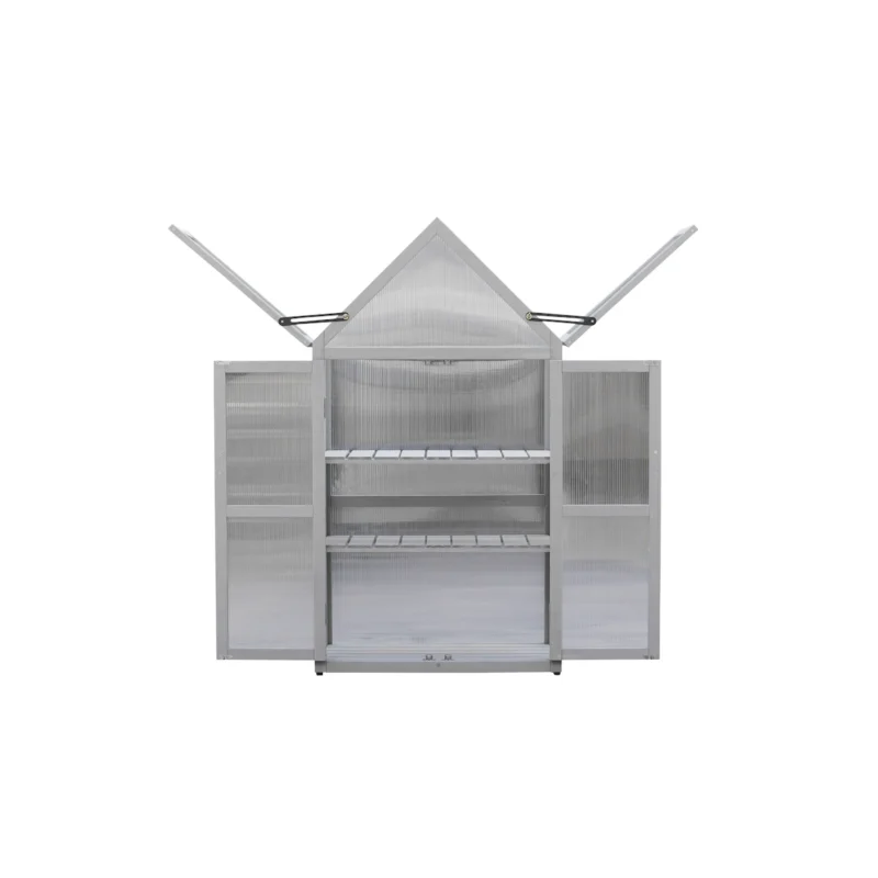 Mini Greenhouse Kit - Outdoor Plant Stand, Small Green House, Plant Stand Indoor, Green Houses for Outside, Indoor Garden & Patio Accessories Indoor Greenhouse, Tiered Plant Stand - Image 8