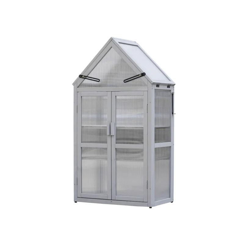 Mini Greenhouse Kit - Outdoor Plant Stand, Small Green House, Plant Stand Indoor, Green Houses for Outside, Indoor Garden & Patio Accessories Indoor Greenhouse, Tiered Plant Stand - Image 6