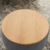 Round Storage Ottoman, 2 in 1 Function, Work as End table and Ottoman - Image 34