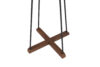 Reclaimed Wood and Metal Freestanding Coat Rack with Hooks use in bedroom, living room - Image 9