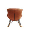 Leisure sofa single rocking chair, light luxury sofa chair, balcony leisure area single chair, comfortable and breathable characteristic chair, detachable and washable seat cushion - Image 9