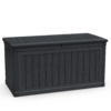 230 Gallon Large Outdoor Storage XXL Deck Box for Patio Furniture, Outdoor Cushions, Garden Tools and Sports/Pools Equipment, Waterproof Resin, Lockable, Black - Image 9