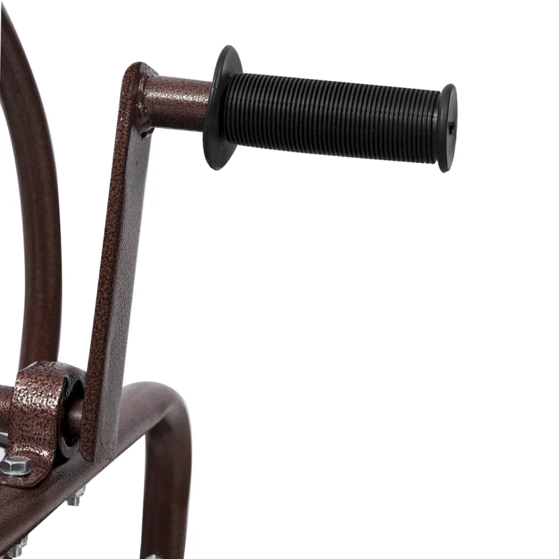 Expressions Metal Hose Reel Cart with Wheels - Heavy Duty Hose Caddie - 250 Ft Hose Capacity - Image 11
