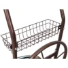 Expressions Metal Hose Reel Cart with Wheels - Heavy Duty Hose Caddie - 250 Ft Hose Capacity - Image 4