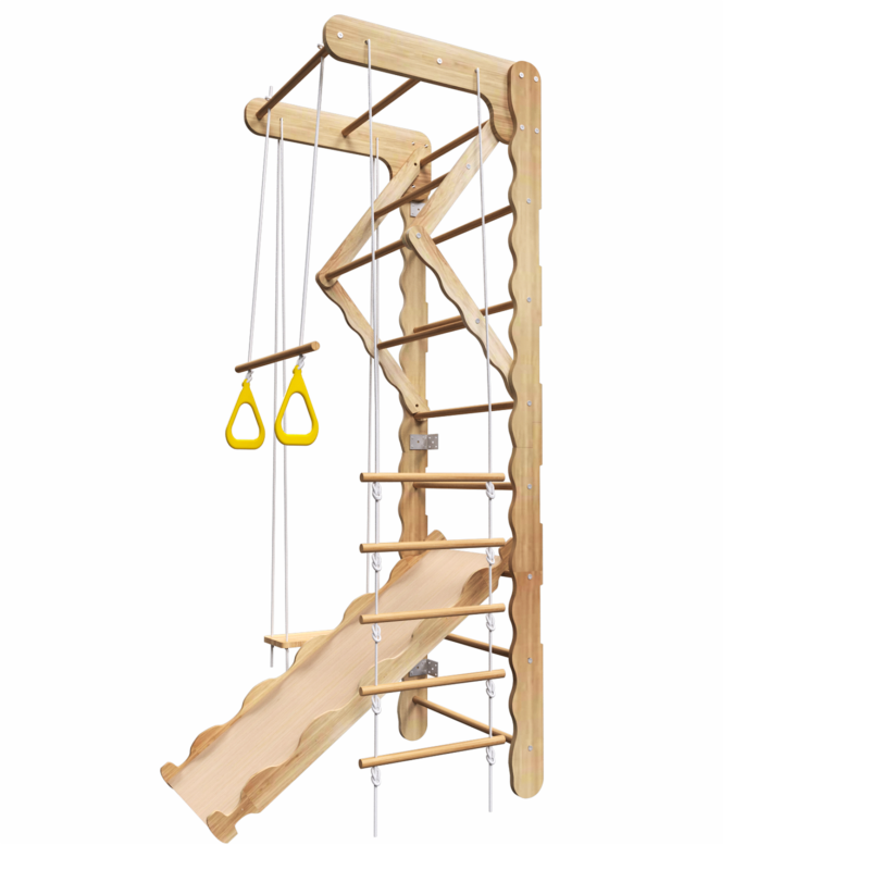 Toddler Climbing Toys Indoor Kids Pikler Triangle Set Foldable Indoor Ladder Climbing Gym Climber - Image 3