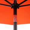 10FT Patio Umbrella, Outdoor Market Yard Umbrella, Sun Shade Umbrella with Push Button Tilt and Crank Mechanism for Garden, Deck, Pool and Backyard, Not Include Umbrella Base - Image 5