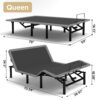 Queen Adjustable Bed Frame with Massage and USB Ports - Image 4