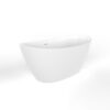 61 inch freestanding solid surface soaking bathtub for bathroom - Image 8