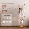 Coat Racks solid wood hanger 23.6* 11*70.8in Solid environmental protection easy to assemble beautiful can be placed in the bedroom/entrance/living room - Image 14