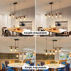 Macgregor 5 - Light Kitchen Island Pendant Light[No Bulb] - Image 5