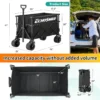 Black Taller Campers with Removable Inner Pocket SKU:GCC130BBHQ - Image 2