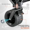 Black Taller Campers with Removable Inner Pocket SKU:GCC130BBHQ - Image 4