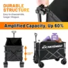 Black Taller Campers with Removable Inner Pocket SKU:GCC130BBHQ - Image 7