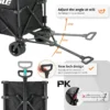 Black Taller Campers with Removable Inner Pocket SKU:GCC130BBHQ - Image 8