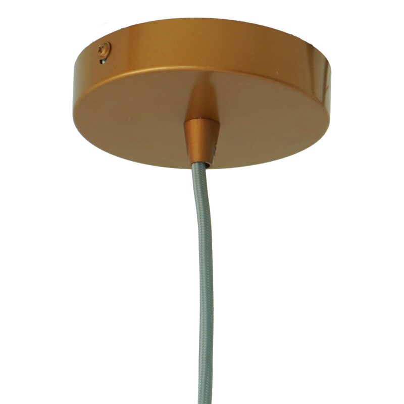 Modern Style Pendant Lamp - Bronze and Clear 110-120V Bedside Lamp Bedroom/Living Room Ceiling Light - Image 9