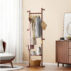 Coat Racks solid wood hanger 23.6* 11*70.8in Solid environmental protection easy to assemble beautiful can be placed in the bedroom/entrance/living room - Image 13