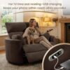Oversized Power Recliner Chair for Big and Tall with USB in Living Room​ - Image 7