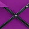 Minimeetall Strap , Collapsible Foldable Wagon Cart with strapping system Beach Wagon , Utility Cart , Utility Wagon Grocery Cart for Camping Shopping Sports Gardeing Fishing Supports 225lbs purple - Image 2
