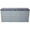 All Weather UV Pool Deck Box Storage Shed Bin Backyard Patio Outdoor w/ Wheel,75 Gallon Resin Deck Box-Organization and Storage for Patio Furniture Outdoor Cushions,Garden Tools and Pool Toys - Image 7