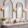Dewdrop Wall Lamp - Bronze and Clear - Image 3