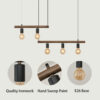 Macgregor 5 - Light Kitchen Island Pendant Light[No Bulb] - Image 6