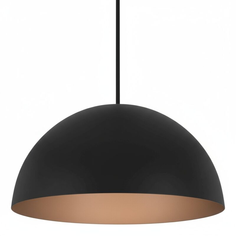 24 inch Diameter Integrated LED Black Pendant - Image 12