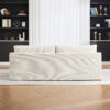 86.61" Wide Extra-large Double-seater Sofa, Chenille Upholstered, With Two Armrest Pillows And Two Backrest Pillows, Suitable For Bedrooms, Living Rooms, Apartment,And Window Seating - Image 9