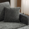 86.61" Wide Extra-large Double-seater Sofa, Chenille Upholstered, With Two Armrest Pillows And Two Backrest Pillows, Suitable For Bedrooms, Living Rooms, Apartment,And Window Seating - Image 18