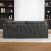 86.61" Wide Extra-large Double-seater Sofa, Chenille Upholstered, With Two Armrest Pillows And Two Backrest Pillows, Suitable For Bedrooms, Living Rooms, Apartment,And Window Seating - Image 16