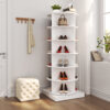 new 360 Rotating shoe cabinet 7 layers Holds Up to 28 Paris of Shoes - Image 8