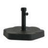 Hex Shape Outdoor 65-pound Black Umbrella Base - Image 5