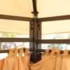 13x10 Outdoor Patio Gazebo Canopy Tent With Ventilated Double Roof And SideWall(Detachable Curtain Included On All Sides),Suitable for Lawn, Garden, Backyard and Deck,BEIGE - Image 15