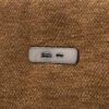 Modern Sectional Sofa Modular Sofa 85.4" U-shaped Sofa Couch Sofa Bed L-shaped Sofa with a Movable Ottoman and Two USB Ports and a Phone Holder for Living Room, Brown - Image 14
