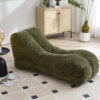 Creative bean bag sofa chair for adults filled with high-quality sponge that is plump and elastic fitting the curves of the human body and providing gentle support to the body in all a - Image 5